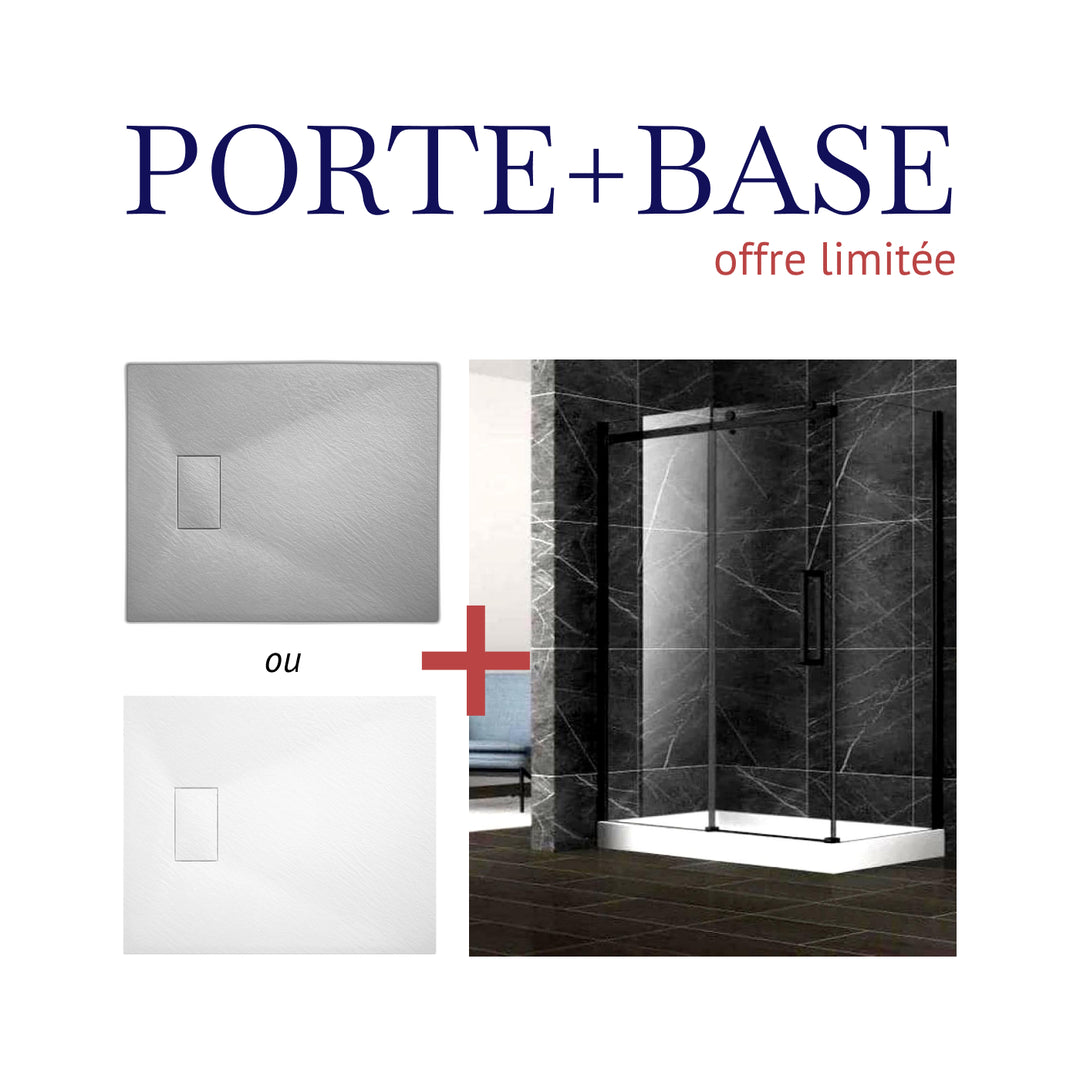 Douche complète à vendre – Porte 36x48x76 po + Base 36x48 po