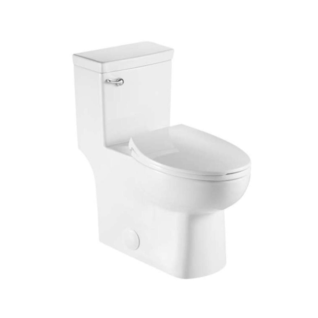 Arctique - Toilette monobloc siphonique blanche