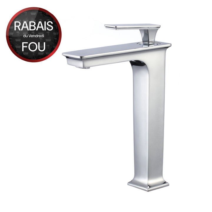 Robinet nickel brossé