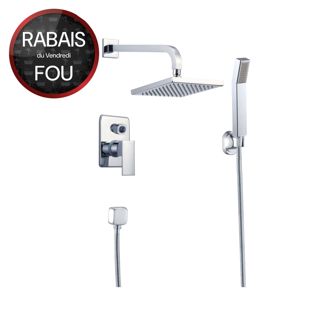 Robinet de douche mural