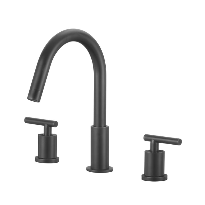 Robinet  de salle de bain noir mat