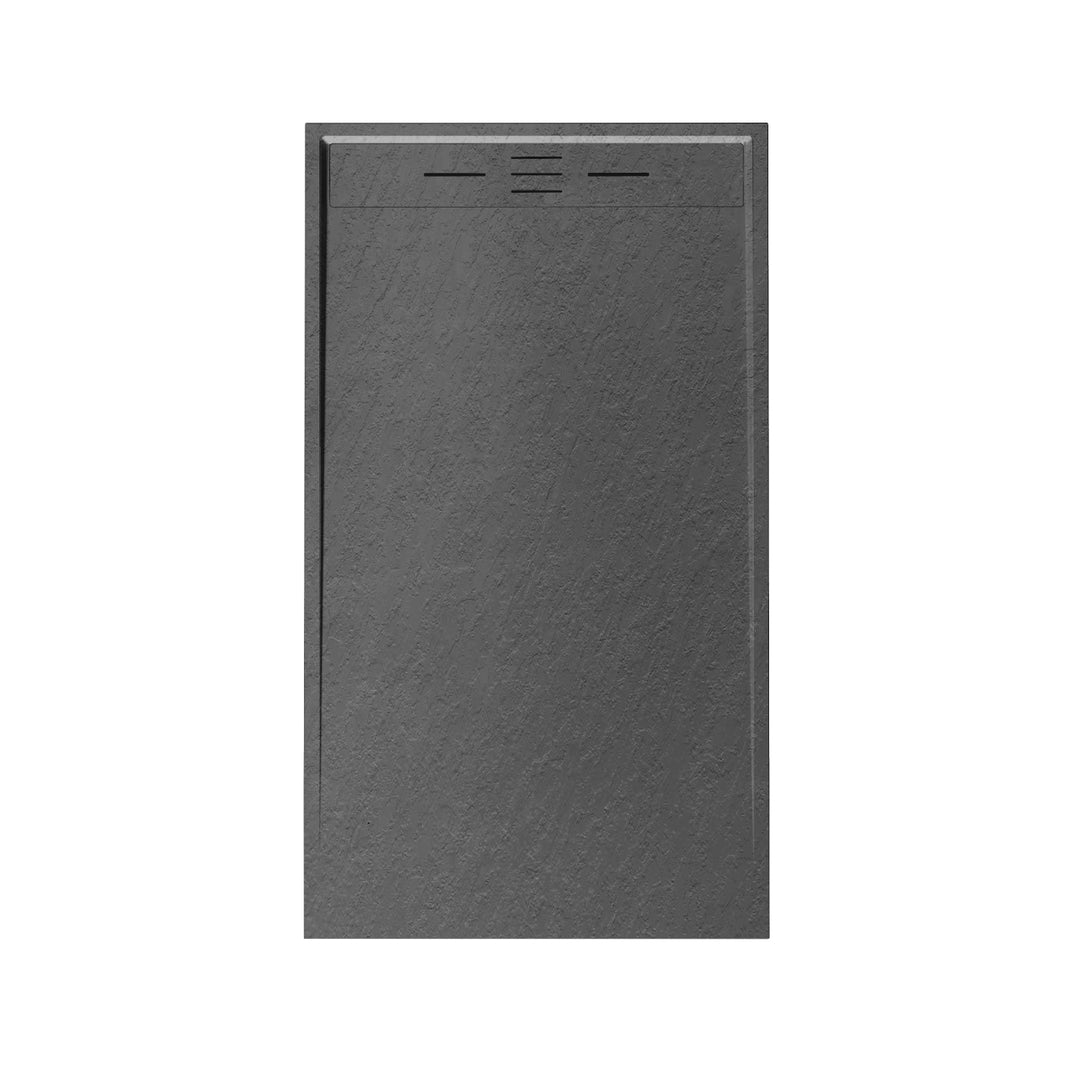 Base de douche mince 36 x 60 en SMC, finition noire moderne avec surface texturée et drain discret. Idéale pour une salle de bain contemporaine.







