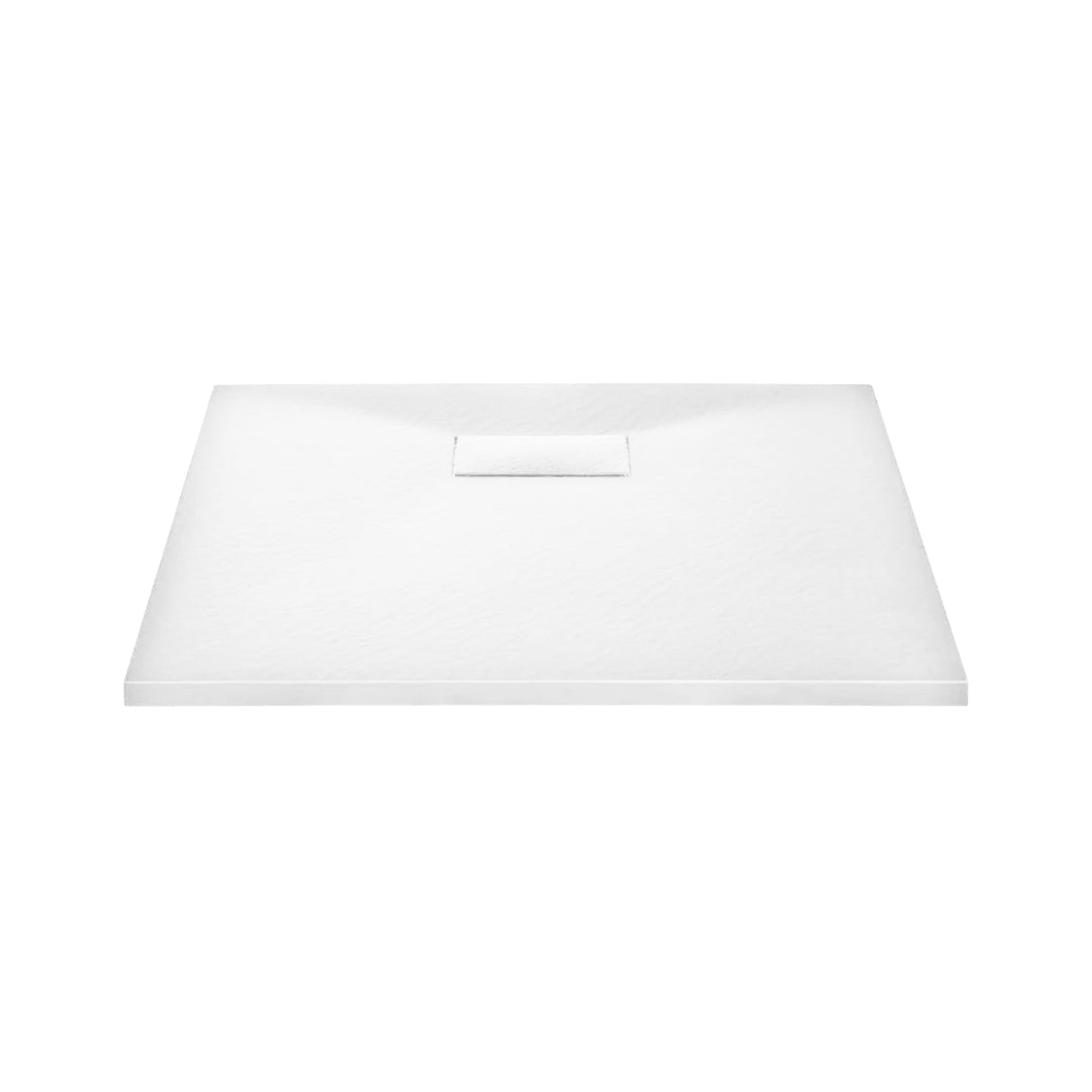 Base de douche blanche 36x36" en SMC, élégante et facile à entretenir. Bac à douche extra-plat avec finition antidérapante pour un maximum de confort.